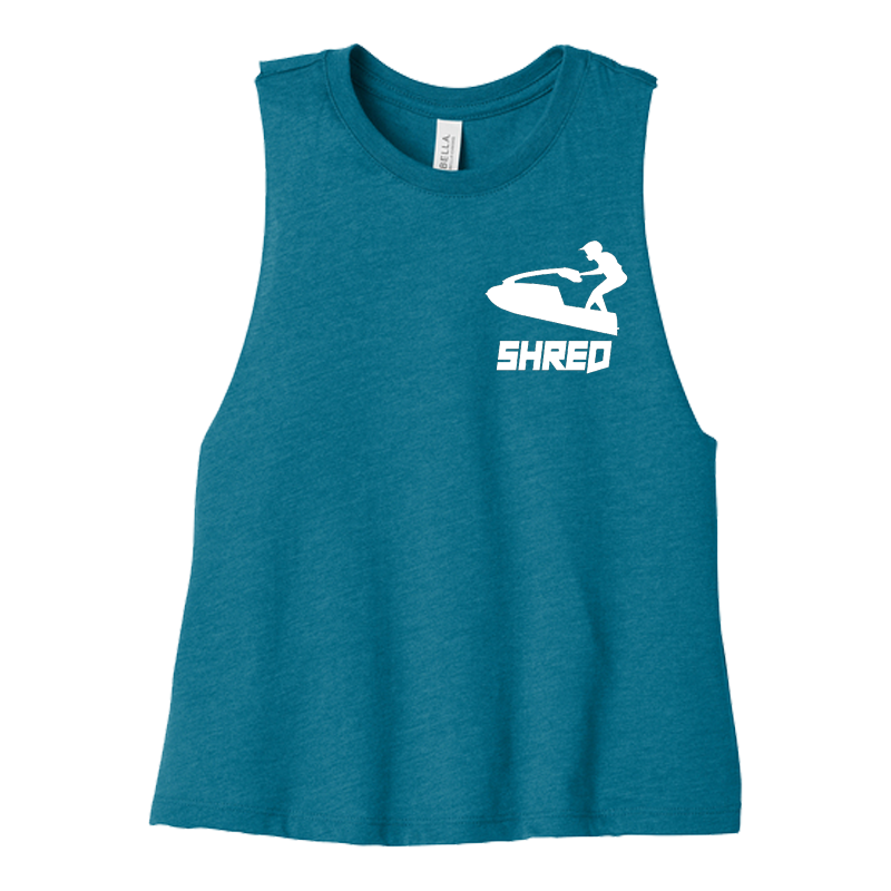 Crop Shred Women's Tank - Image 3